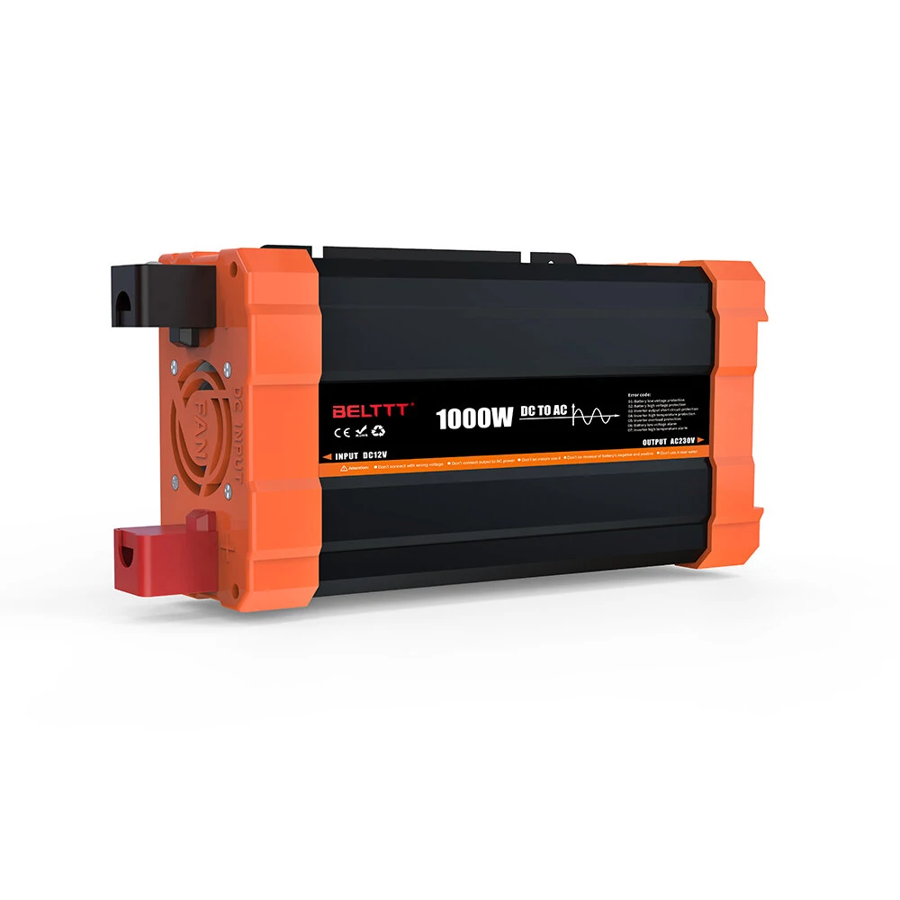 (image for) Car Power Inverter 12V DC To 220V AC Car Inverter Pure Sine Wave LCD USB Portable Inverter Pure Sine Wave