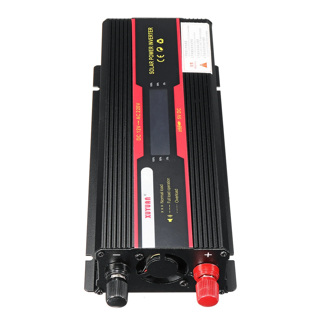 (image for) Xuyuan Dual Voltage Inverter with LCD Display Dual Power Inverter Convert 12V/24V to 220V with Modified Sine Wave for Car Use